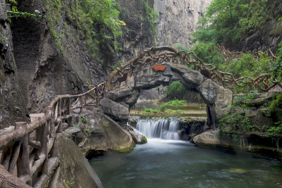 太行山大峡谷自然风光
