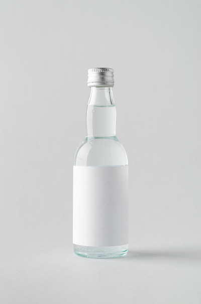 微型烈酒/酒瓶模型-空白标签