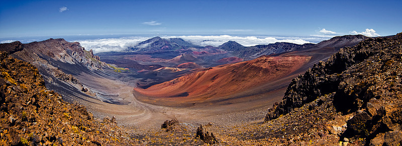 哈雷阿卡拉火山口