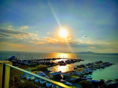 黎明在码头Florianópolis