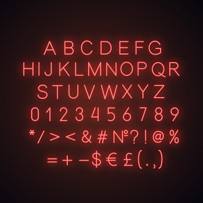 字母图标