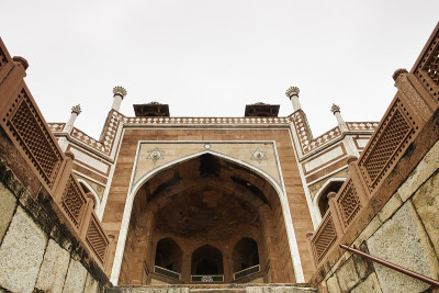 Humayun的坟墓，Dehli，印度