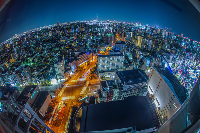 东京的夜景