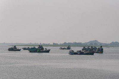 亚洲缅甸Mrauk U的Henkayaw河