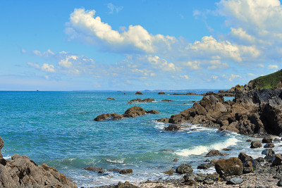 玫瑰海滩在plerin