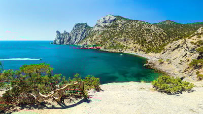 湾在海里，海景好