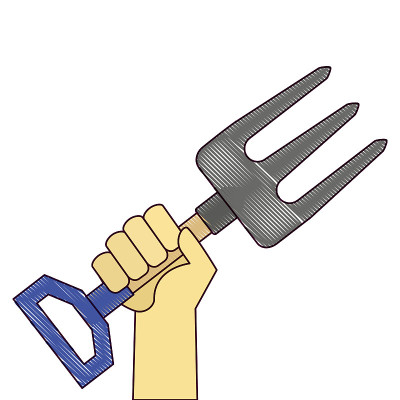 手用园艺耙