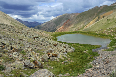圣胡安山脉的高山景观，这里有许多科罗拉多人