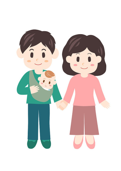 婴儿和两