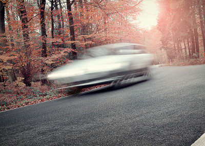 秋天的道路