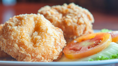 虾饼炸