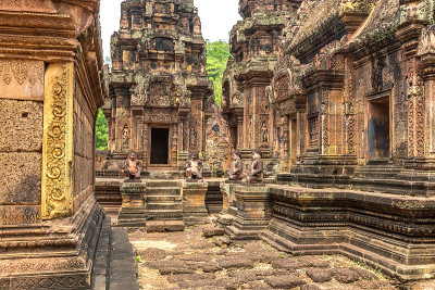 吴哥窟Banteay Srei寺