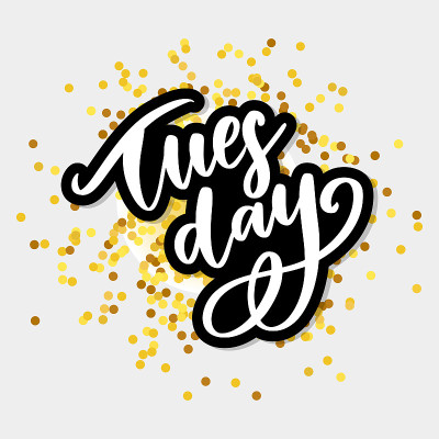 Monday - lettering design for posters, flyers, t-s