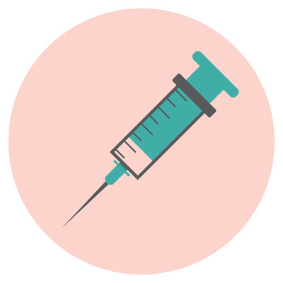 icon of medical syringe