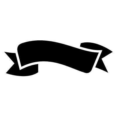 丝带图标矢量插图设计