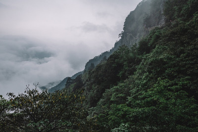 云中山脊，明月山，中国