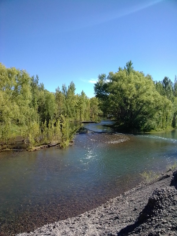 Limay River, Plottier, Neuquén，巴塔哥尼亚，阿根廷