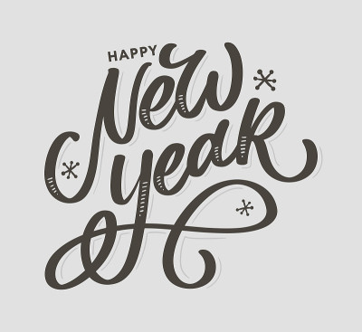 Happy New Year 2021 Beautiful greeting card poster