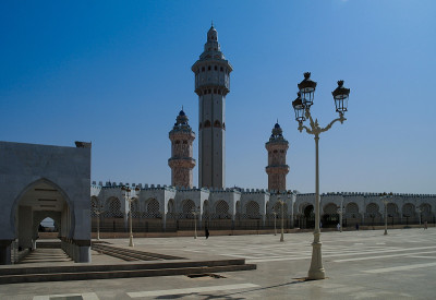 Touba清真寺，塞内加尔，Mouridism中心，sheikh Amadou Bamba墓地