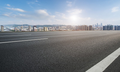 路面和城市景观