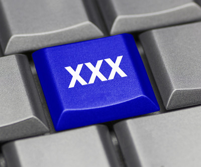 计算机键蓝色- XXX