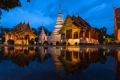 位于泰国清迈的绝地琅寺