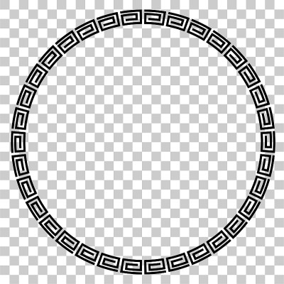 黑色圆圈框架证书，海报走喜发彩，Imlek时刻或其他中国相关，在透明效果背景