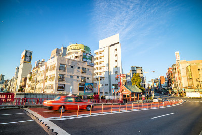 日本东京的浅草区