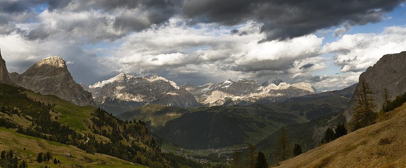 全景照片XXXL, Alta Badia, Dolomites