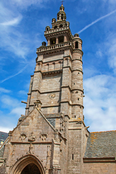 Roscoff。克罗兹·巴兹圣母教堂。Finistere。布列塔尼