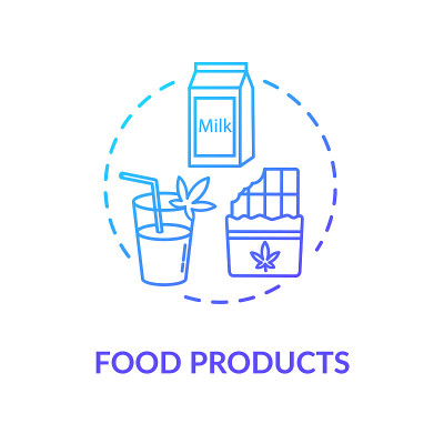 食品概念图标