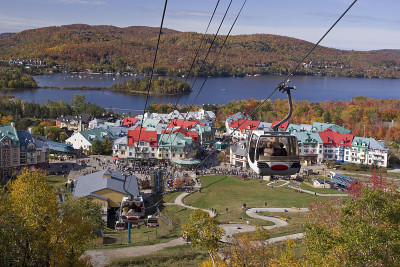 Mont Tremblant Gondola, Resort and Lake