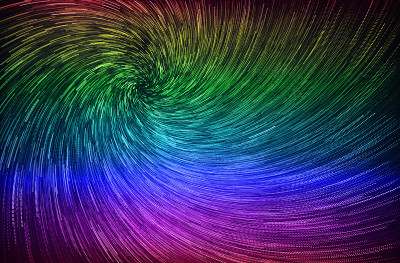 美丽的星星划过天空