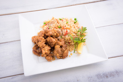 香橙鸡炒饭