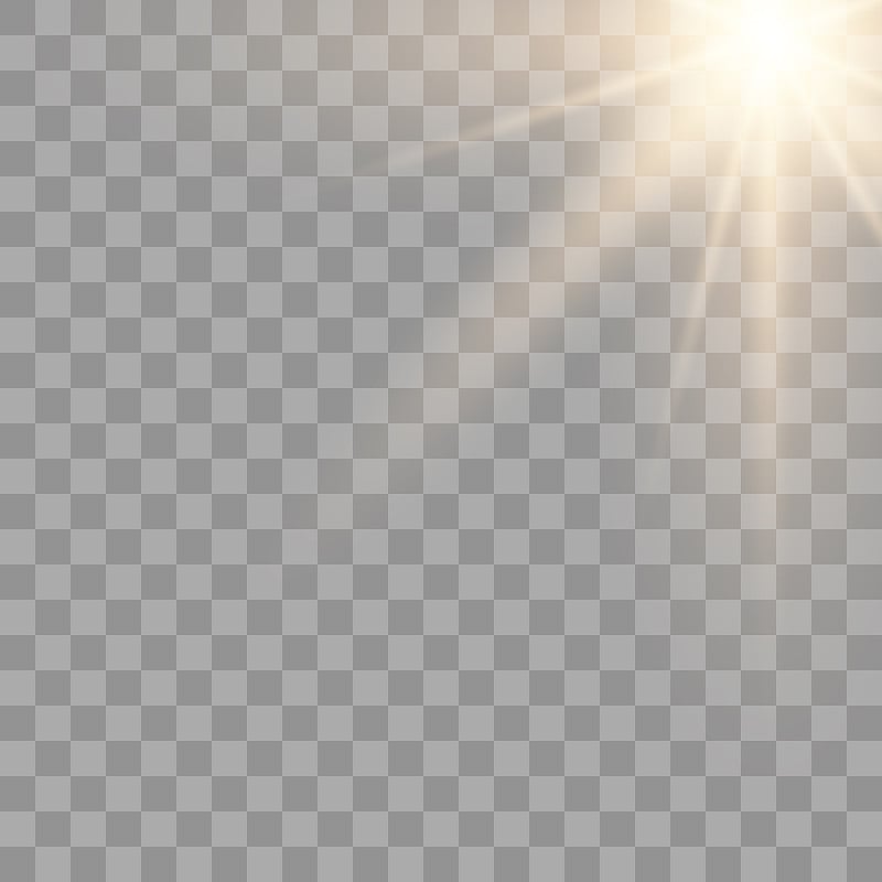 矢量阳光透镜耀斑光效果。