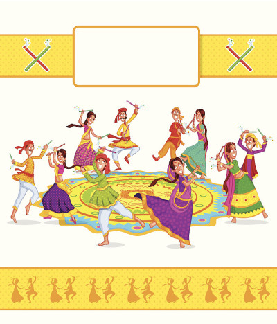 几个执行Dandiya