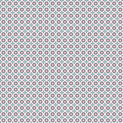 点阵生成式计算艺术插画