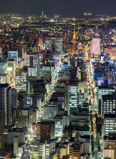 名古屋鸟瞰图