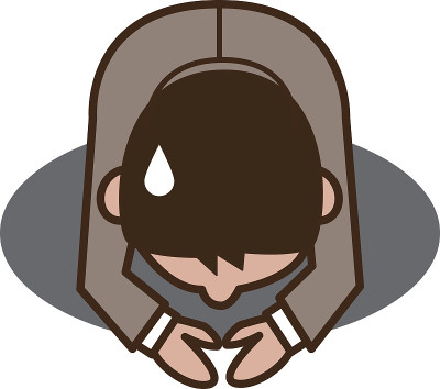 道歉的商人