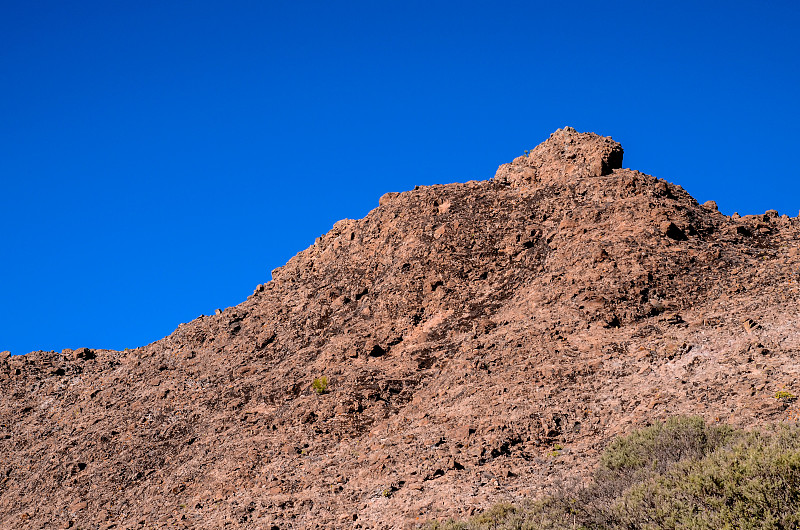 大加纳利岛的火山岩玄武岩地层