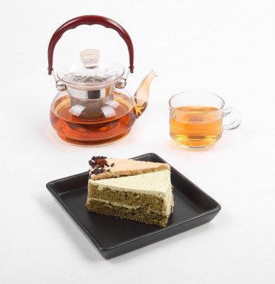 蛋糕和茶