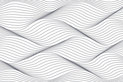 Abstract wavy lines background
