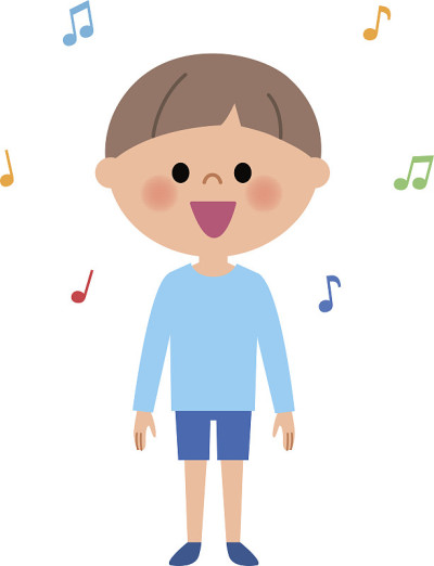 小男孩,唱