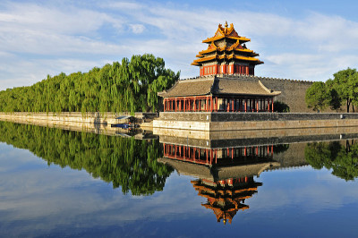 北京故宫的望楼