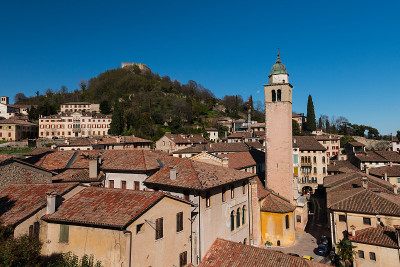Asolo、城市视图