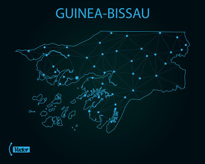 几内亚比绍的地图