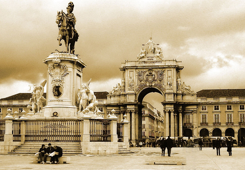 葡萄牙里斯本，Praça Do Comercio(主广场)