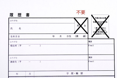 性别平等观念，日本简历