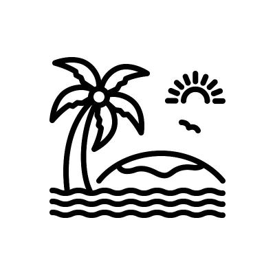 岛海滩