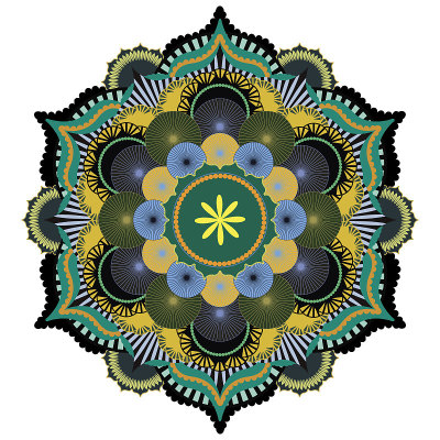 Mandala decorative pattern